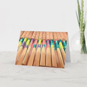 Oboe Reed Blank Card Kaart