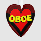 Oboe sur le coeur (devant)