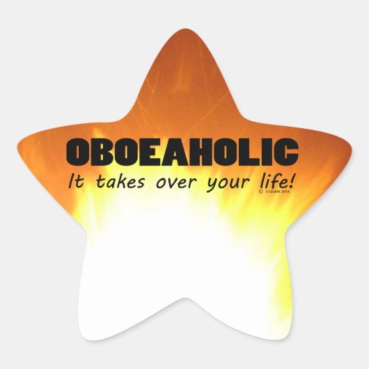 Oboezolaanse Life Star-Sticker Ster Sticker (Voorkant)