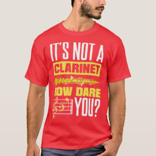 Oboist Oboe Player is geen Clarinet T-shirt