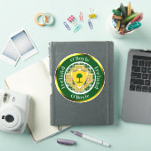 O'Boyle Schild & Keltisch Kruis Persoonlijk Sticker (iPad Cover)