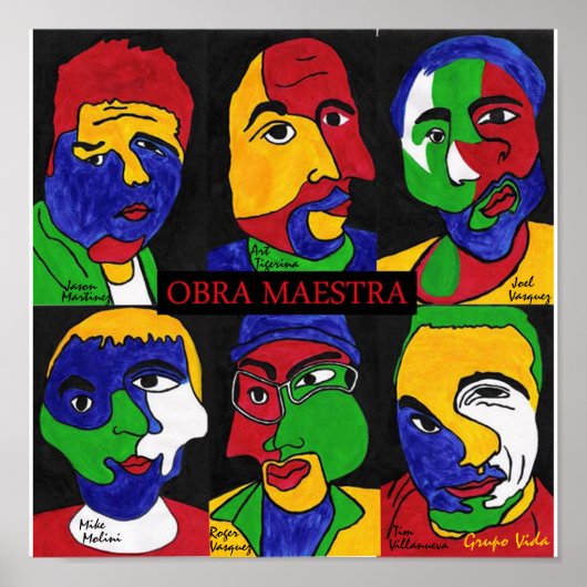 Obra Maestra Album Poster 2 (Voorkant)