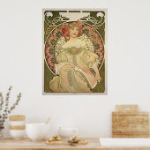 Obraz 1897, ingediend door Alfons Mucha - Poster (Keuken)