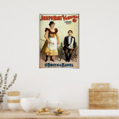 "O'Brien en Havel" Vaudeville Poster (Keuken)