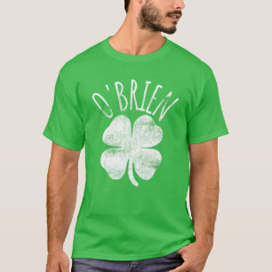 O'brien Familienaam Matching St. Patrick's Day Iri T-shirt