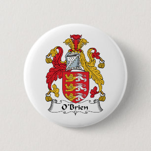 O'Brien Family Crest Ronde Button 5,7 Cm