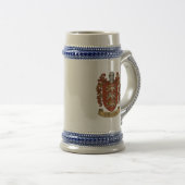 O'Brien Family Crest Stein Mug Bierpul (Voorkant rechts)