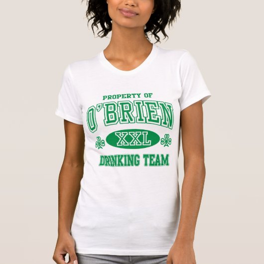 O'Brien Irish Drink Team T-shirt (Voorkant)
