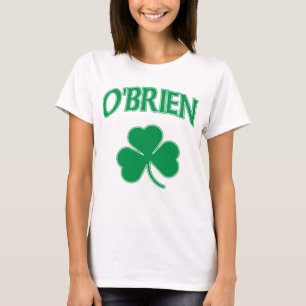 O'brien Irish Shamrock t shirt