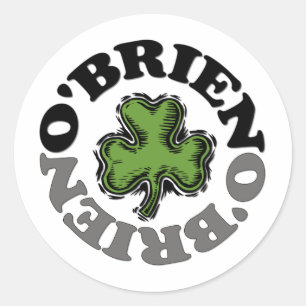 O'Brien Ronde Sticker