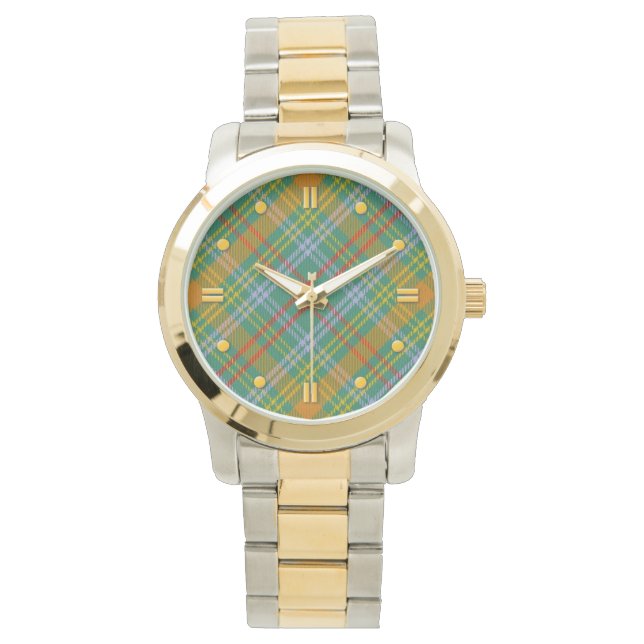 O'Brien Tartan Montre bicolore (devant)