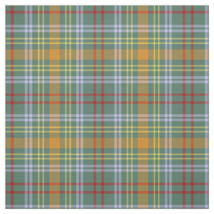 O'Brien Tartan Pattern Colorful Irish Pset Stof