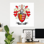 O'Brien wapenschild Poster (Thuiskantoor)