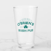 O'Brien's Ierse Pub Glas (Achterkant)