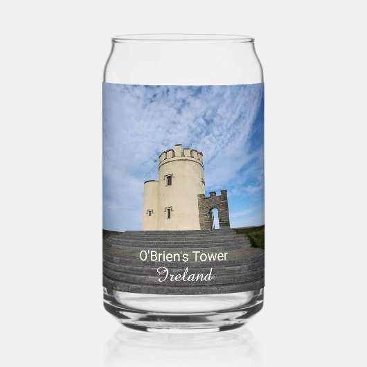 O'Brien's Tower Ireland Souvenir Can Glass (Recto)