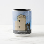 O'Brien's Tower Ireland Souvenir Coffee Cup Tweekleurige Koffiemok (Center)