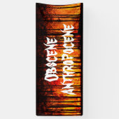 Obscene Anthropocene Climate Change Spandoek (Verticaal)