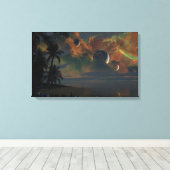 Obscura (Shores) Canvas Afdruk (Insitu (Houten vloer))