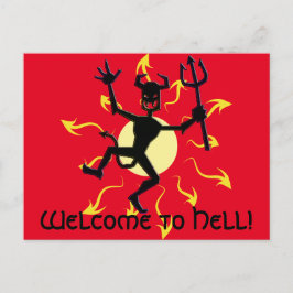 Obscure indicatie Magickal Fire Devil Products Briefkaart