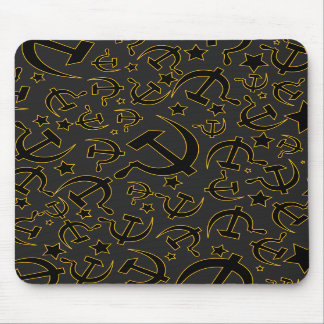 Obscurité communiste de tapis de souris