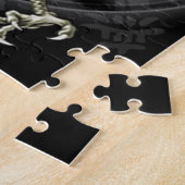 Obscurité contre le puzzle léger (Côté)