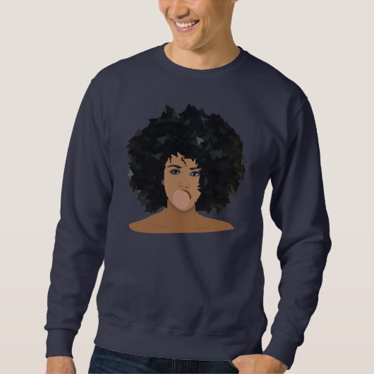 Obscurité de sweatshirt de BUBBLEGUM (Devant)