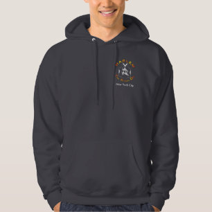 Obscurité de sweatshirt de sweat - shirt à capuc