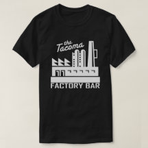 Obscurité de T-shirt de barre d'usine de Tacoma