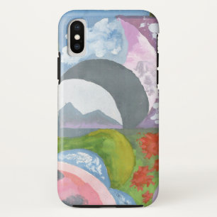 Observance Folk Art van AnyaC iPhone X Hoesje