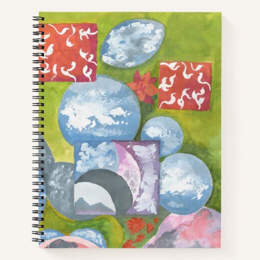 Observance Folk Art van AnyaC Notitieboek (Voorkant)