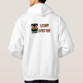Observateur de tempête de Skywarn - sweat - shirt (Dos)