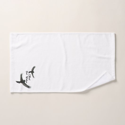 Observateur officiel d'oiseaux (Serviette à main)