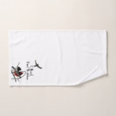 Observateur officiel d'oiseaux (Serviette à main)