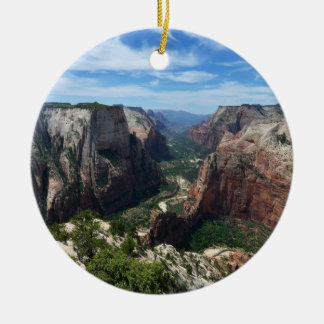 Observatiepunt in Zion National Park Ornament