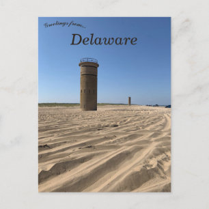 Observatietoren in Cape Henlopen Delaware Briefkaart