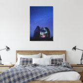 Observatory Cal Tech Submilimeter | Hawaii Canvas Afdruk (Insitu (Slaapkamer))
