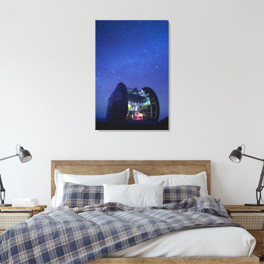 Observatory Cal Tech Submilimeter | Hawaii Canvas Afdruk (Insitu (Slaapkamer))
