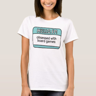 Obsessie met Board Games T-shirt