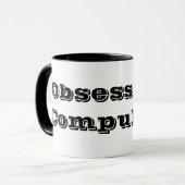 Obsessief - Compulsief Mok (Voorkant links)