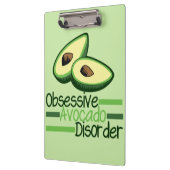 Obsessieve Avocado stoornis Cool Green Klembord (Links)
