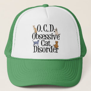  Obsessieve Cat Disorder Trucker Pet