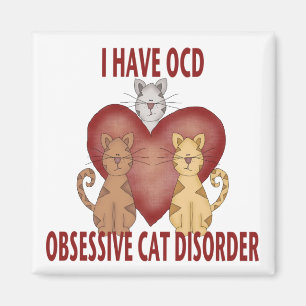 Obsessieve-Cat-stoornis Magneet