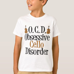 Obsessieve Cello-stoornis T-shirt