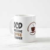 Obsessieve Coffee Disorder Mok funest voor ochtend (Voorkant links)