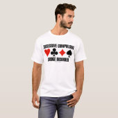Obsessieve Compulsive Bridge Disorder (OCBD) T-shirt (Voorkant volledig)
