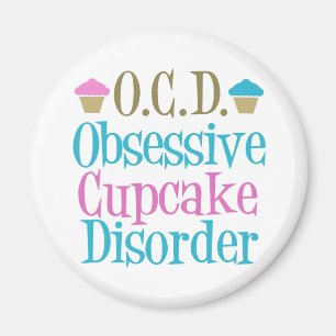 Obsessieve Cupcake-stoornis Magneet