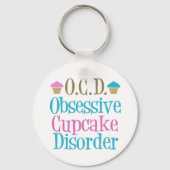 Obsessieve Cupcake-stoornis Sleutelhanger (Achterkant)