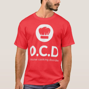 Obsessieve kookstoornis Funny Cooking Lover Coo T-shirt