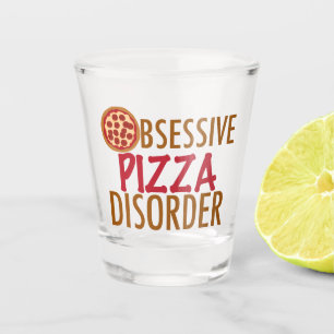 Obsessieve Pizza stoornis Shot Glas