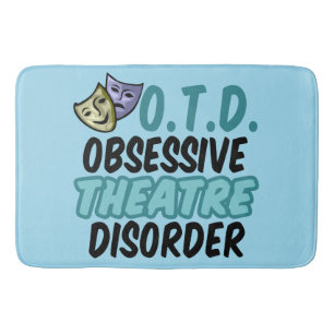 Obsessieve theaterstoornis badmat